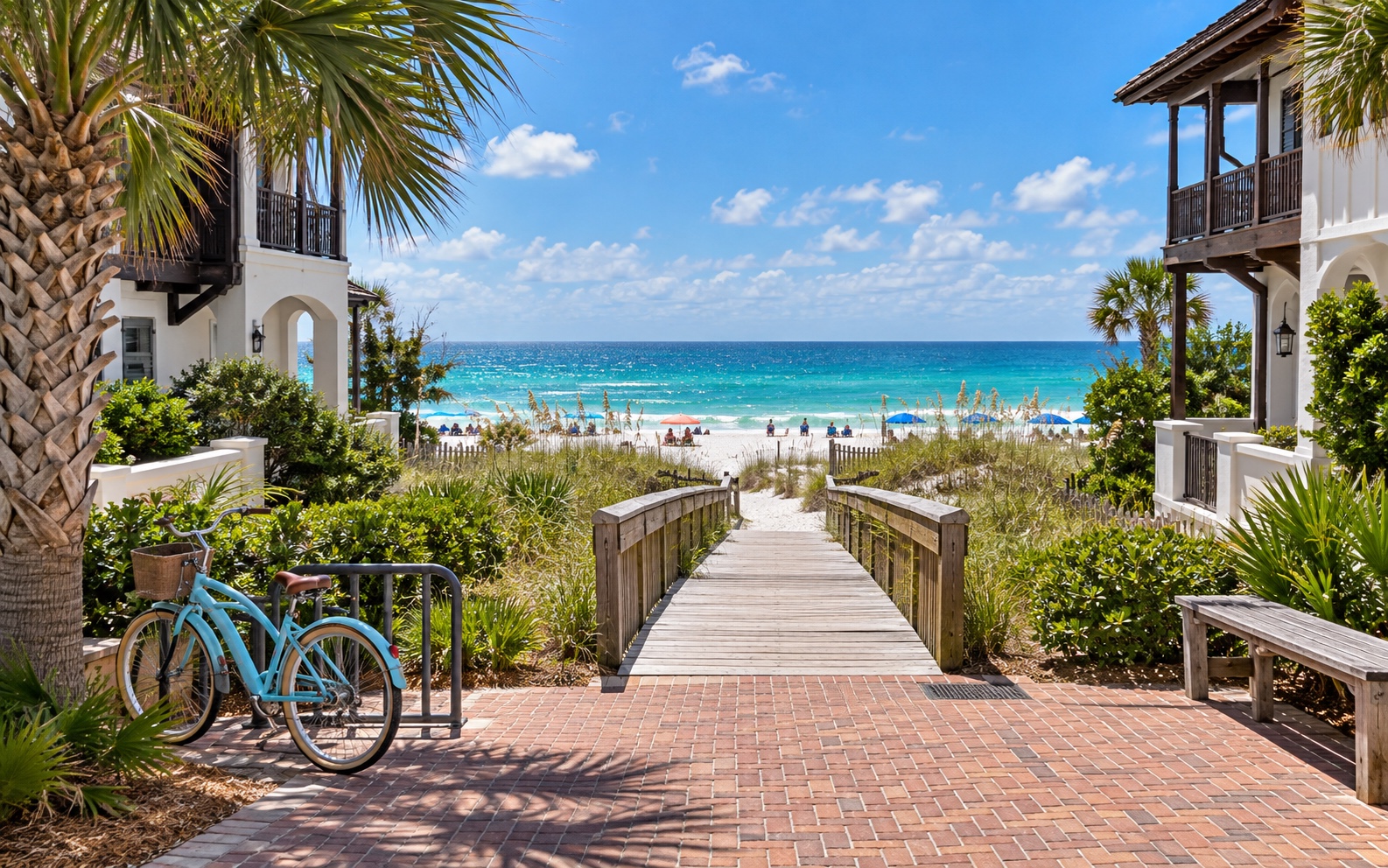 Residential neighborhood on Florida’s Emerald Coast
